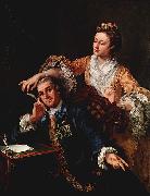 David Garrick with His Wife, William Hogarth